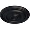 Ekena Millwork Kepler Traditional Ceiling Medallion (For Canopies up to 2 5/8"), 11 7/8"OD x 1 1/4"P, Steel Gray CM12KPSGS - alternate 2